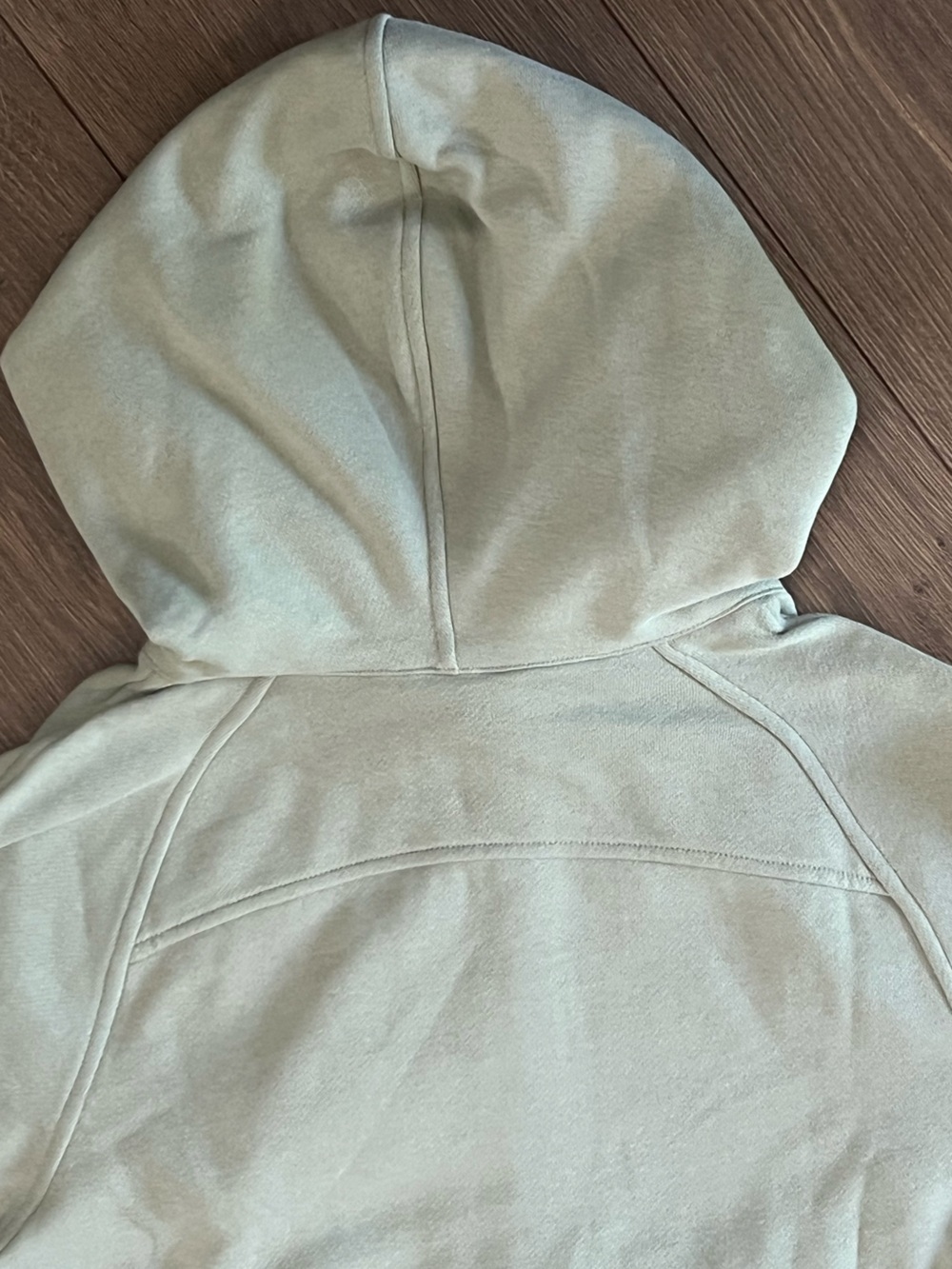 NWT Lululemon Scuba Oversized Half-Zip Hoodie - Fog Green - XS/S - Picture 4 of 5